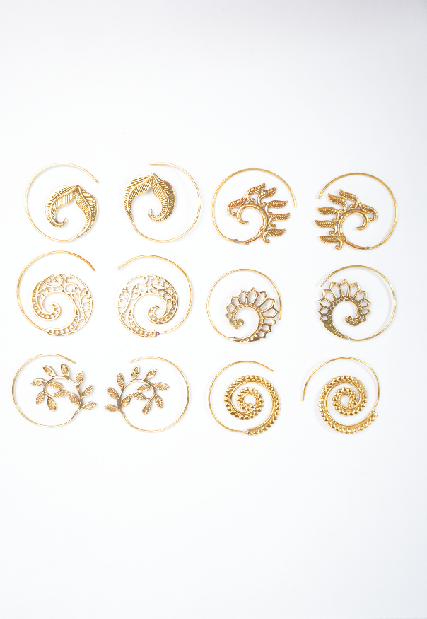 Aretes Espiral Grande